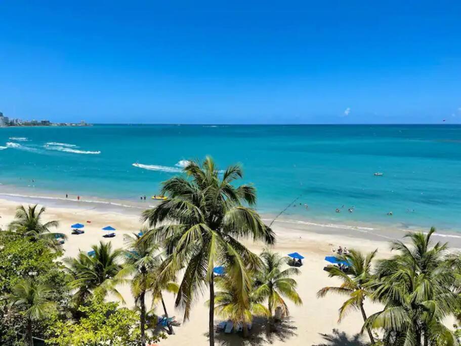 Ocean View Deluxe Suite: Pvt. Beach & Pool ซานฮวน ภายนอก รูปภาพ